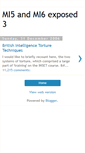 Mobile Screenshot of mi5andmi6exposed3.blogspot.com