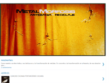 Tablet Screenshot of metalmorfosisartesania.blogspot.com