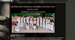 Desktop Screenshot of capoeiraculturaviva.blogspot.com