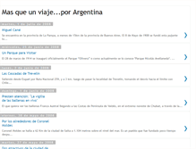 Tablet Screenshot of masqueunviajeporargentina.blogspot.com