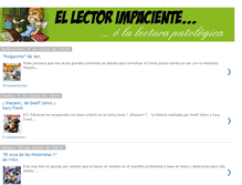 Tablet Screenshot of ellectorimpaciente.blogspot.com