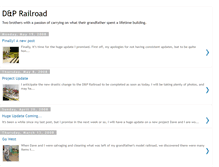 Tablet Screenshot of dprailroad.blogspot.com