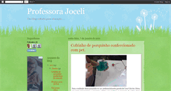 Desktop Screenshot of professorajoceli.blogspot.com