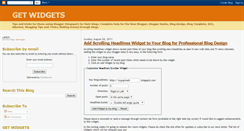Desktop Screenshot of get-widgets.blogspot.com