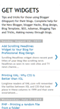 Mobile Screenshot of get-widgets.blogspot.com