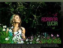 Tablet Screenshot of adrianaluciamusica.blogspot.com