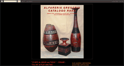 Desktop Screenshot of alfareriagregorio-raku.blogspot.com