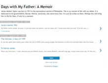 Tablet Screenshot of dayswithmyfather.blogspot.com