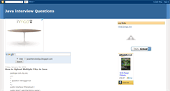 Desktop Screenshot of javainterviewtips.blogspot.com