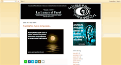 Desktop Screenshot of lalunayelfarol.blogspot.com