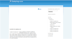 Desktop Screenshot of camping-cars-49.blogspot.com