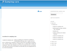 Tablet Screenshot of camping-cars-49.blogspot.com
