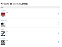 Tablet Screenshot of internet-comedy.blogspot.com