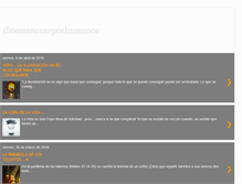 Tablet Screenshot of diosesencuerposhumanos.blogspot.com