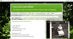 Desktop Screenshot of dhslivelovewrite.blogspot.com