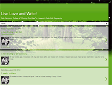 Tablet Screenshot of dhslivelovewrite.blogspot.com