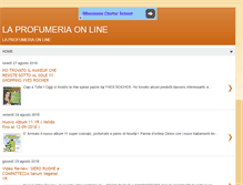 Tablet Screenshot of profumeriaonline.blogspot.com