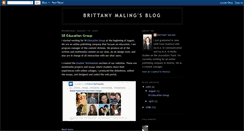 Desktop Screenshot of brittanymaling.blogspot.com