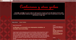 Desktop Screenshot of cavilacionesyotrasyerbas.blogspot.com