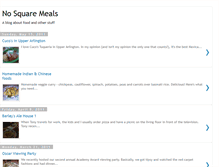 Tablet Screenshot of nosquaremeals.blogspot.com