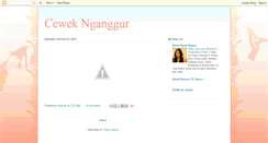 Desktop Screenshot of cewenganggur.blogspot.com