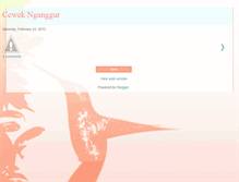 Tablet Screenshot of cewenganggur.blogspot.com