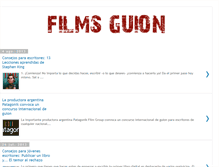 Tablet Screenshot of filmsguion.blogspot.com