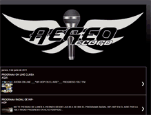 Tablet Screenshot of aereorecord.blogspot.com