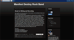 Desktop Screenshot of manifestdestinyyeah.blogspot.com