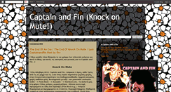 Desktop Screenshot of captainandfin.blogspot.com