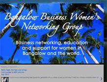 Tablet Screenshot of bangalowbusinesswomen.blogspot.com