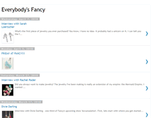 Tablet Screenshot of everybodyisfancy.blogspot.com