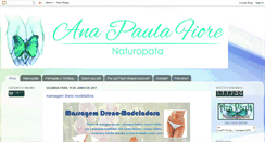 Desktop Screenshot of anapaulafiore.blogspot.com