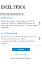 Mobile Screenshot of excel-stock.blogspot.com