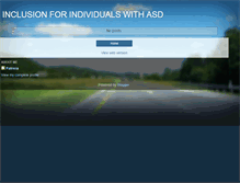 Tablet Screenshot of 1autism.blogspot.com