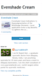 Mobile Screenshot of evenshade-cream.blogspot.com