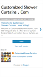 Mobile Screenshot of customizedshowercurtains.blogspot.com
