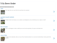 Tablet Screenshot of 5gsdownunder.blogspot.com