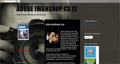 Desktop Screenshot of iwanshopcs4.blogspot.com