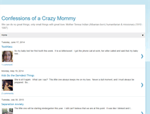 Tablet Screenshot of crazycrazymommy.blogspot.com