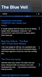 Mobile Screenshot of behindtheblueveil.blogspot.com