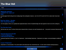 Tablet Screenshot of behindtheblueveil.blogspot.com