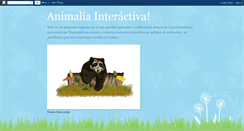 Desktop Screenshot of animaliainteractiva.blogspot.com