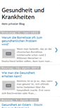 Mobile Screenshot of gesundheit-krankheiten.blogspot.com