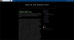 Desktop Screenshot of jakeinthemiddleeast.blogspot.com