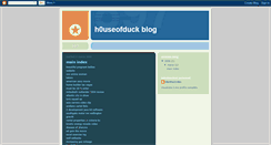 Desktop Screenshot of h0useofduck.blogspot.com