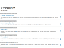 Tablet Screenshot of cleverdogmatt.blogspot.com