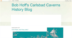 Desktop Screenshot of carlsbadcavernshistory.blogspot.com