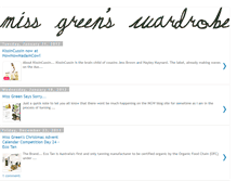 Tablet Screenshot of missgreenswardrobe.blogspot.com
