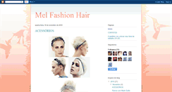 Desktop Screenshot of mellfashionhair.blogspot.com